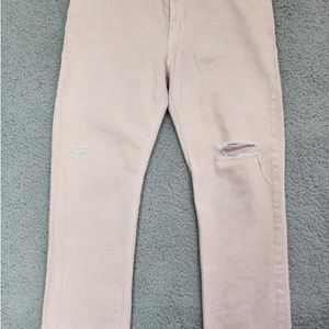 Acne studio Pink Jean size 38 distressed